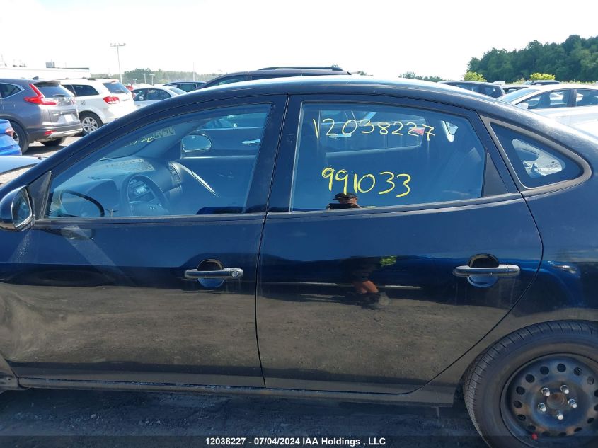 2010 Hyundai Elantra VIN: KMHDT4BD6AU991033 Lot: 12038227