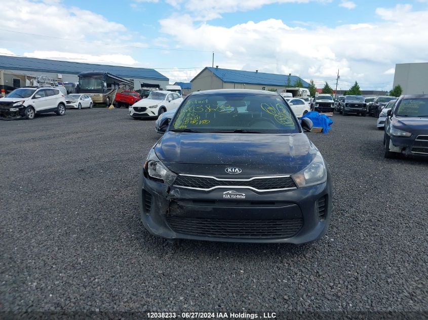 2018 Kia Rio VIN: 3KPA25AB7JE154211 Lot: 12038233