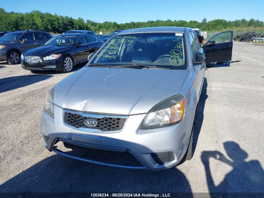 2011 Kia Rio Lx/Sx VIN: KNADH5B3XB6756706 Lot: 12038234