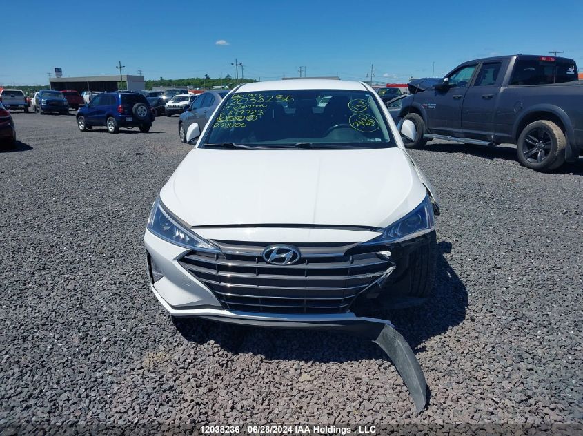 2019 Hyundai Elantra VIN: KMHD84LF4KU879723 Lot: 12038236