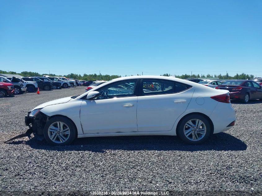 2019 Hyundai Elantra VIN: KMHD84LF4KU879723 Lot: 12038236
