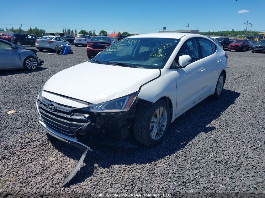 2019 Hyundai Elantra VIN: KMHD84LF4KU879723 Lot: 12038236