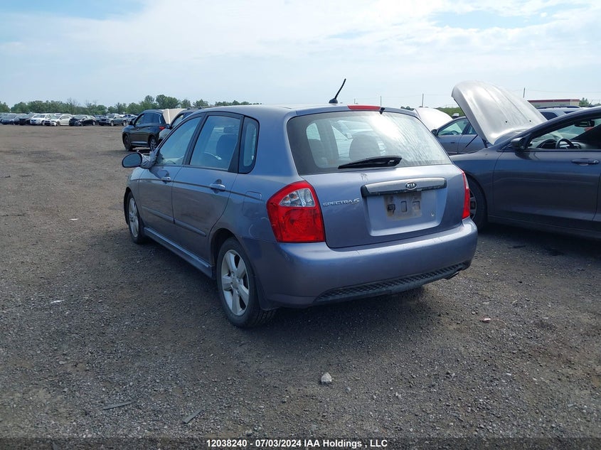 2009 Kia Spectra5 VIN: KNAFE241595025399 Lot: 12038240