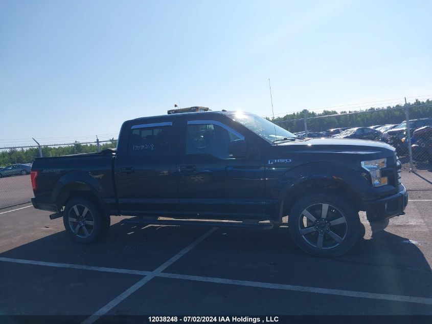 2016 Ford F-150 Xlt VIN: 1FTEW1EF3GFC61928 Lot: 12038248