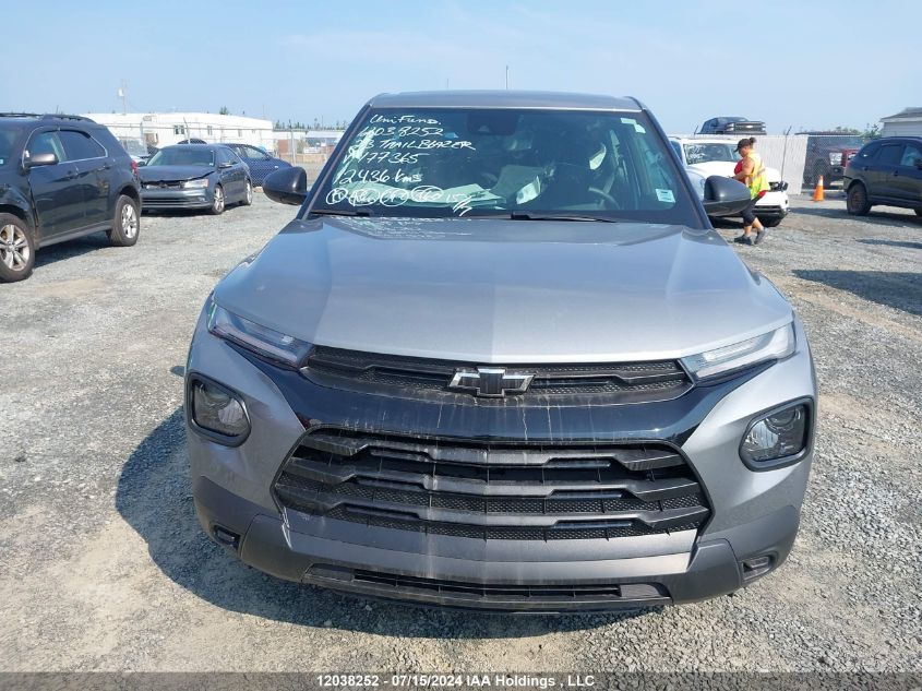 2023 Chevrolet Trailblazer VIN: KL79MMS25PB177365 Lot: 12038252