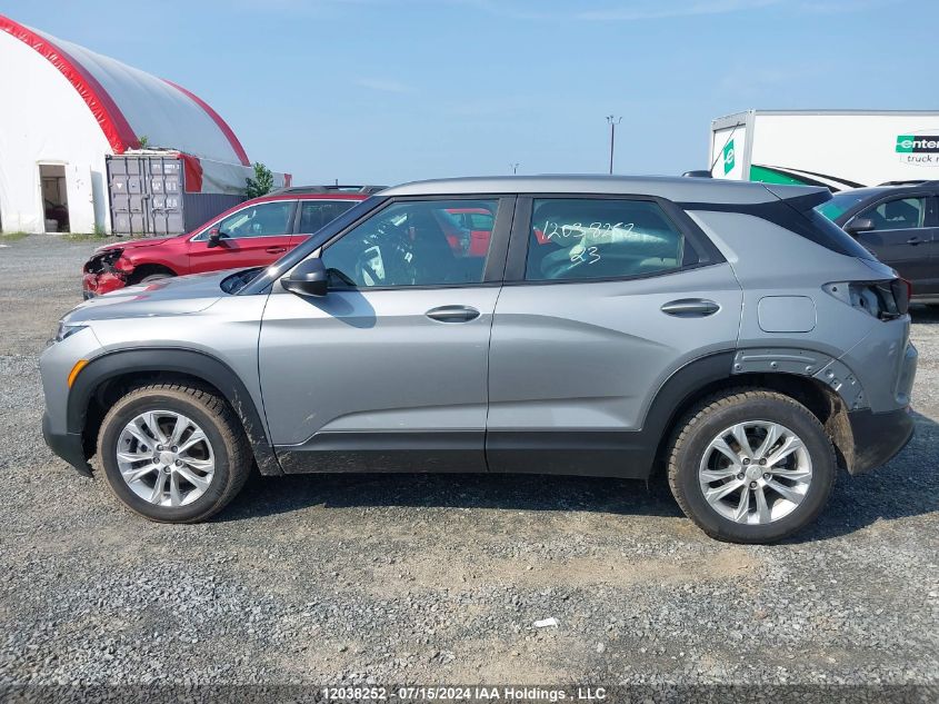 2023 Chevrolet Trailblazer VIN: KL79MMS25PB177365 Lot: 12038252