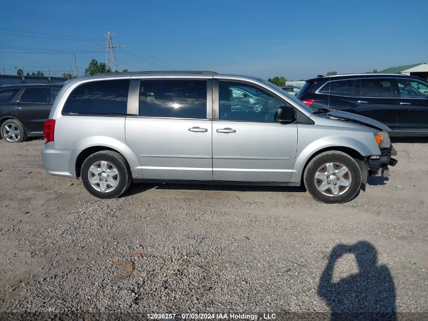 2011 Dodge Grand Caravan Se/Sxt VIN: 2D4RN4DG2BR736246 Lot: 12038257