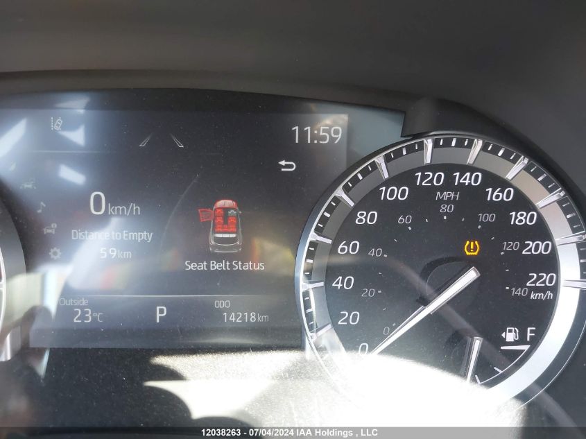 2022 Toyota Highlander Xse VIN: 5TDLZRBH6NS220919 Lot: 12038263