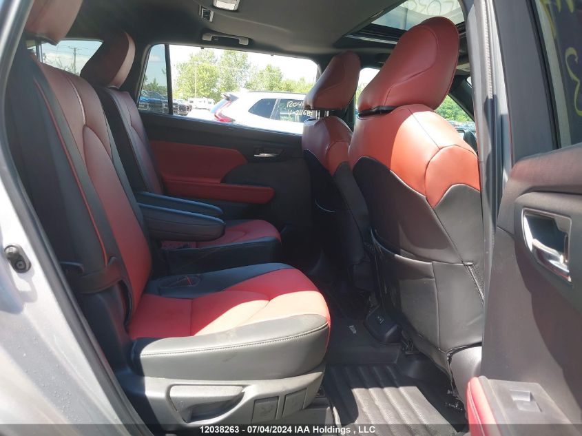 2022 Toyota Highlander Xse VIN: 5TDLZRBH6NS220919 Lot: 12038263