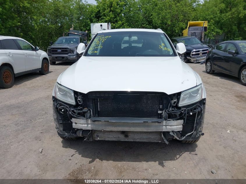 2014 Audi Q5 VIN: WA1CMCFP8EA086791 Lot: 12038264