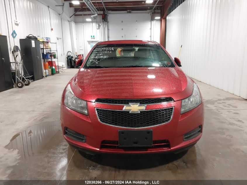 2012 Chevrolet Cruze VIN: 1G1PF5SC8C7137922 Lot: 12038266