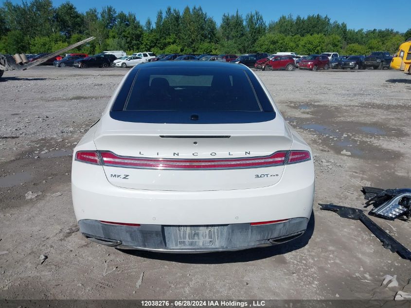 2017 Lincoln Mkz Reserve VIN: 3LN6L5FC4HR660761 Lot: 12038276