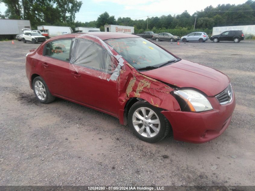 2011 Nissan Sentra VIN: 3N1AB6AP3BL662144 Lot: 12038280