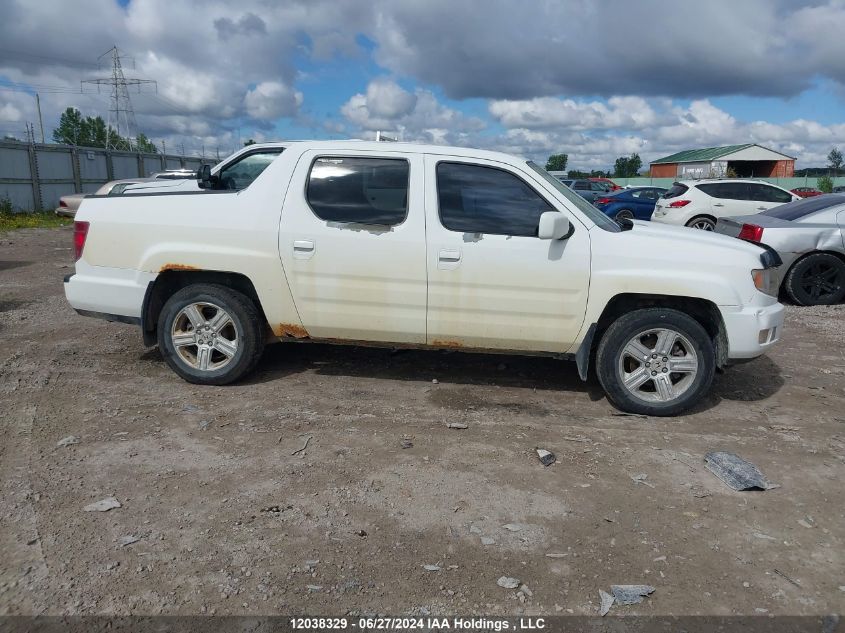 2011 Honda Ridgeline VIN: 5FPYK1F56BB501914 Lot: 12038329