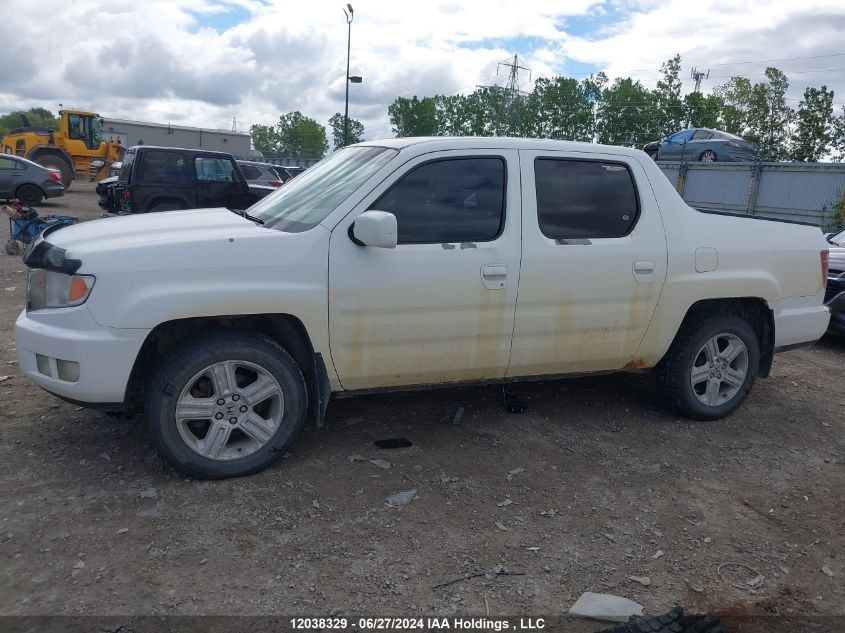 2011 Honda Ridgeline VIN: 5FPYK1F56BB501914 Lot: 12038329