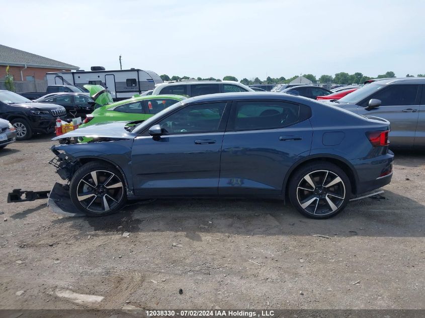 2022 Polestar 2 VIN: LPSED3KA8NL082026 Lot: 12038330