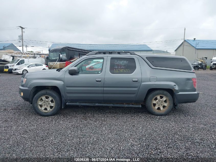 2009 Honda Ridgeline VIN: 2HJYK16559H002014 Lot: 12038335