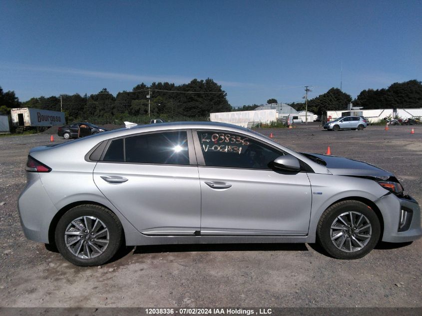 2020 Hyundai Ioniq Se VIN: KMHC75LJ1LU061831 Lot: 12038336