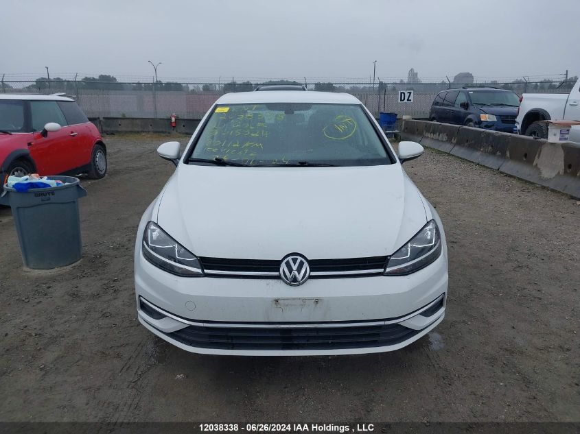 2020 Volkswagen Golf VIN: 3VWG57AU9LM015024 Lot: 12038338