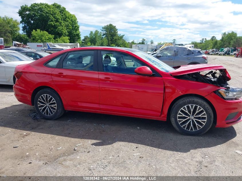 2021 Volkswagen Jetta VIN: 3VWE57BU3MM015995 Lot: 12038342