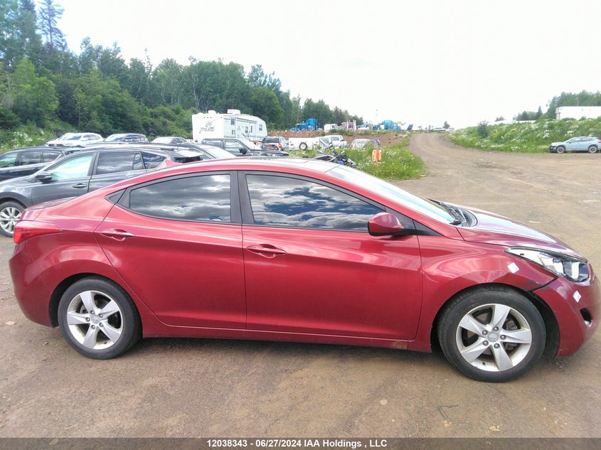 2013 Hyundai Elantra Gls VIN: 5NPDH4AE7DH178847 Lot: 12038343