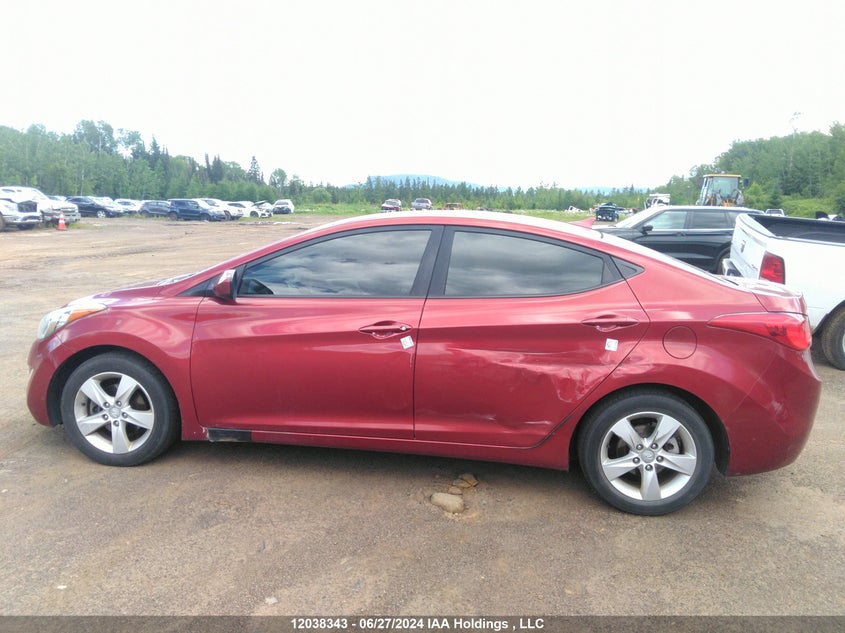 2013 Hyundai Elantra Gls VIN: 5NPDH4AE7DH178847 Lot: 12038343