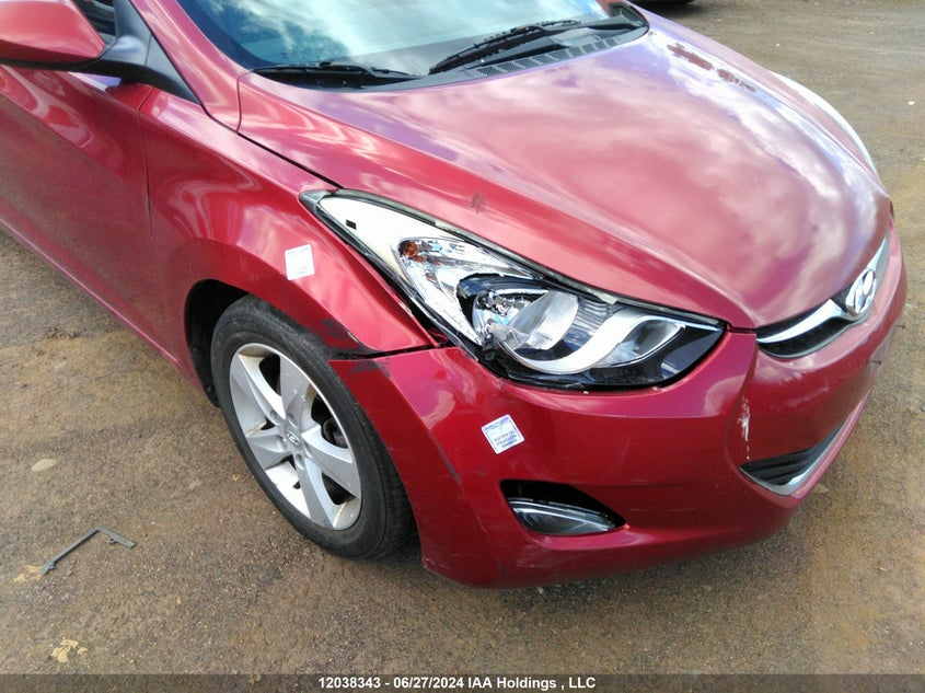 2013 Hyundai Elantra Gls VIN: 5NPDH4AE7DH178847 Lot: 12038343