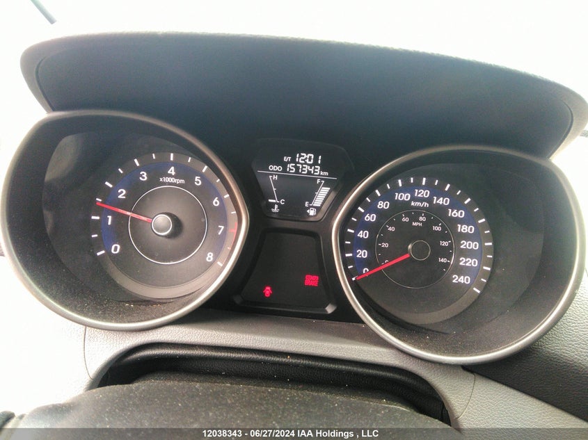 2013 Hyundai Elantra Gls VIN: 5NPDH4AE7DH178847 Lot: 12038343