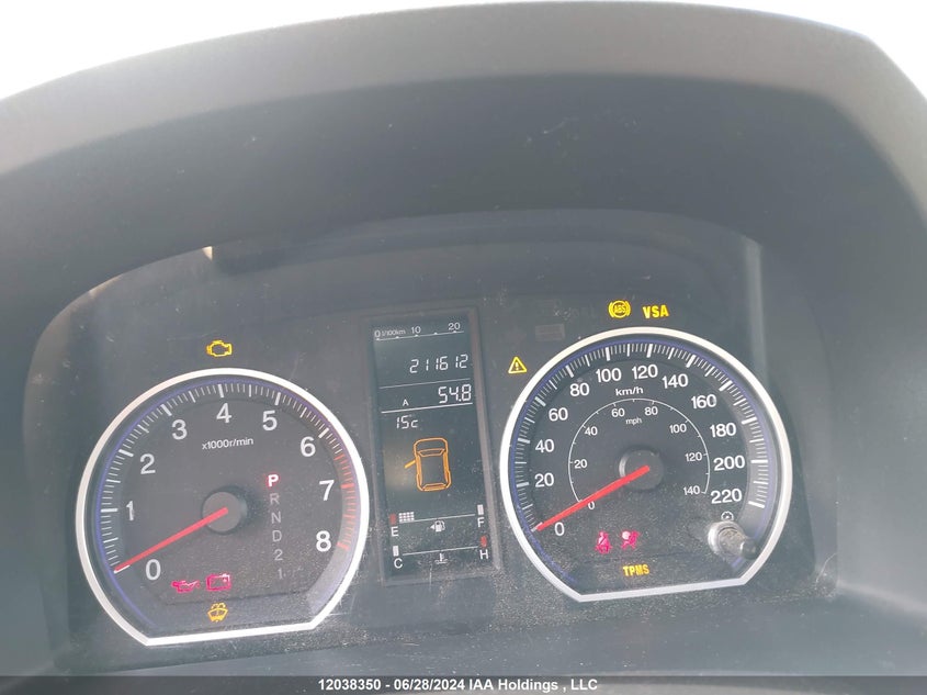 2008 Honda Cr-V Exl VIN: 5J6RE48728L803141 Lot: 12038350