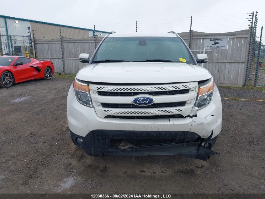 2014 Ford Explorer Limited VIN: 1FM5K8F83EGA45309 Lot: 12038356