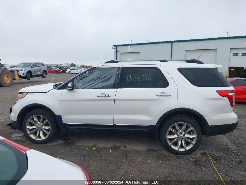 2014 Ford Explorer Limited VIN: 1FM5K8F83EGA45309 Lot: 12038356