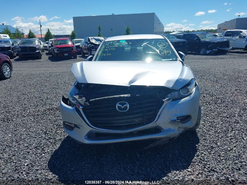 2017 Mazda Mazda3 VIN: 3MZBN1V76HM126732 Lot: 12038357