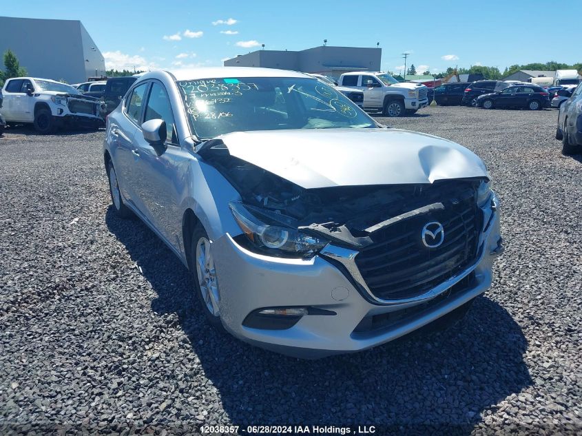 2017 Mazda Mazda3 VIN: 3MZBN1V76HM126732 Lot: 12038357