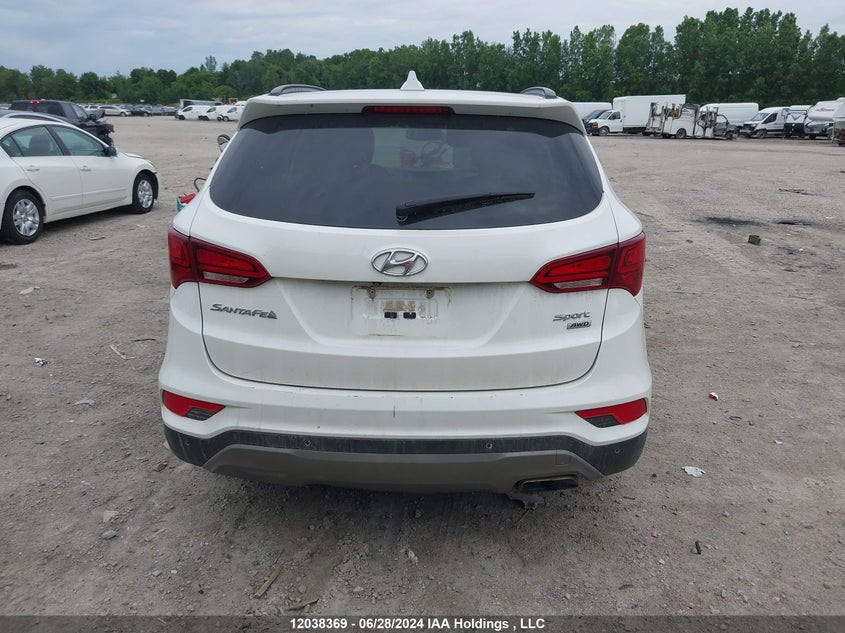 2017 Hyundai Santa Fe Sport 2.4 Luxury VIN: 5XYZUDLB0HG406950 Lot: 12038369