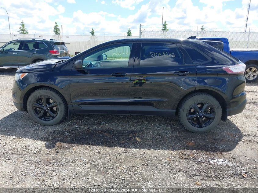 2016 Ford Edge Se VIN: 2FMPK4G97GBB68954 Lot: 12038373