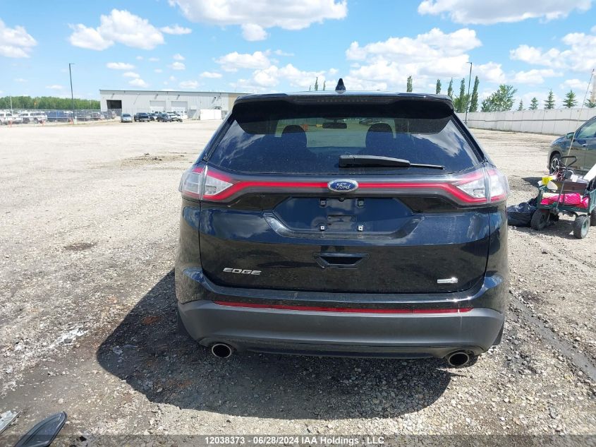 2016 Ford Edge Se VIN: 2FMPK4G97GBB68954 Lot: 12038373