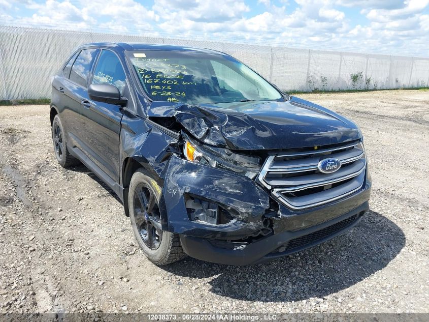 2016 Ford Edge Se VIN: 2FMPK4G97GBB68954 Lot: 12038373