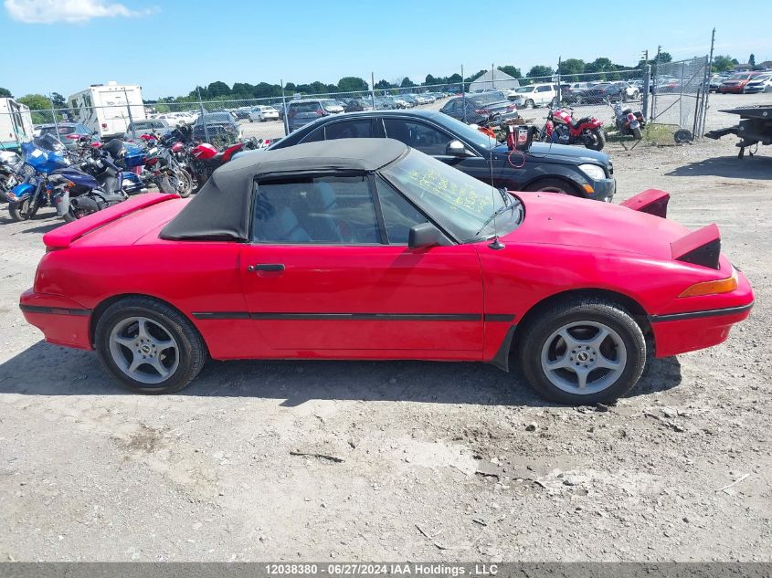 1993 Mercury Capri VIN: 6MPCT0364P8641421 Lot: 12038380