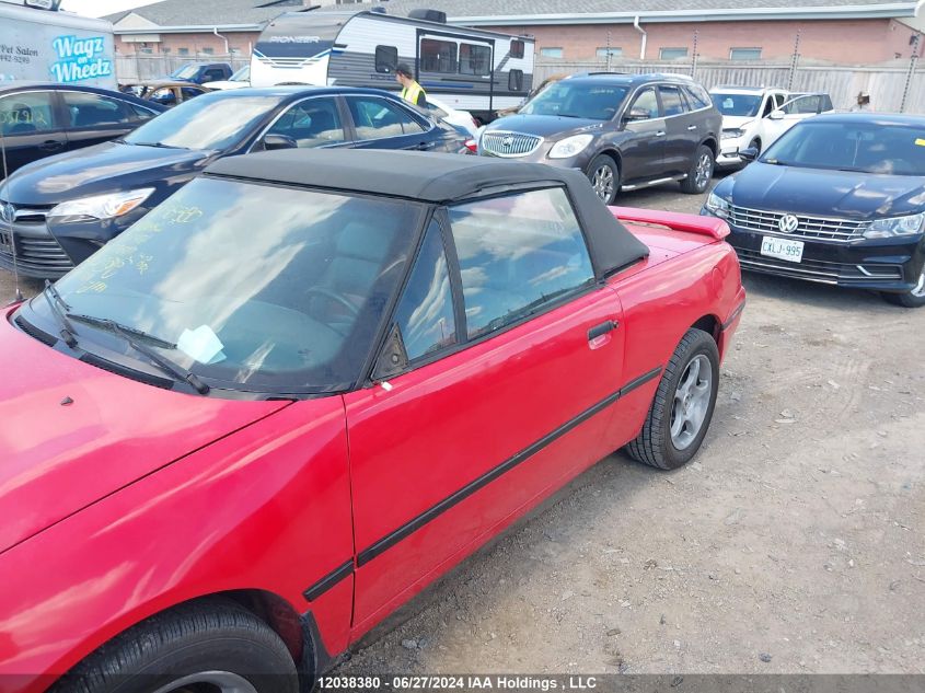 1993 Mercury Capri VIN: 6MPCT0364P8641421 Lot: 12038380