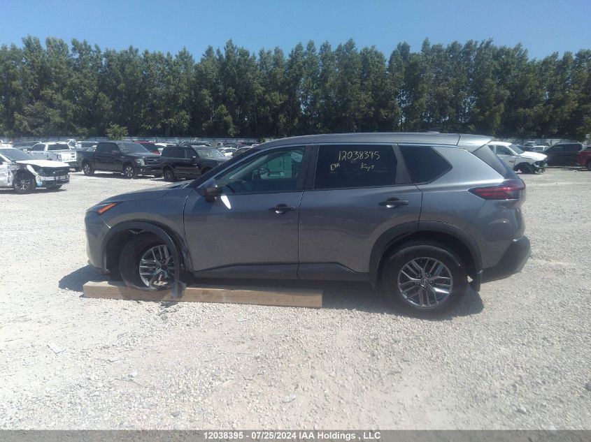 2022 Nissan Rogue VIN: 5N1AT3AB9NC670385 Lot: 12038395