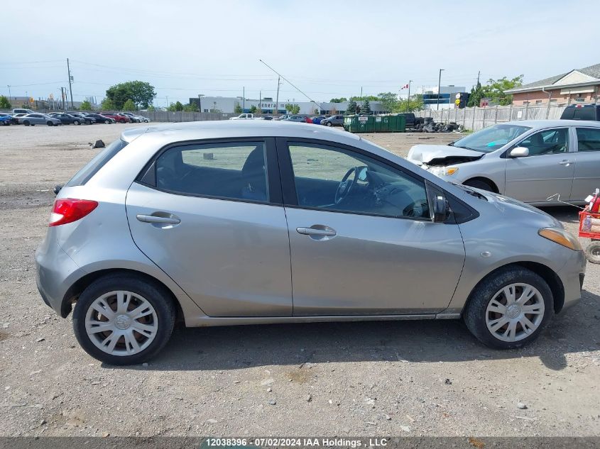 2011 Mazda Mazda2 VIN: JM1DE1HY4B0114962 Lot: 12038396