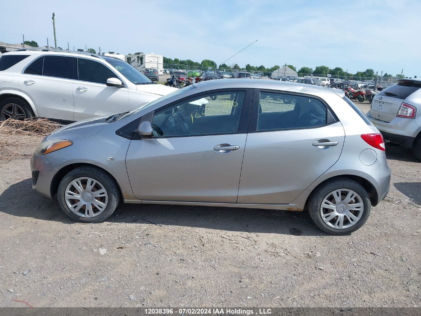 2011 Mazda Mazda2 VIN: JM1DE1HY4B0114962 Lot: 12038396