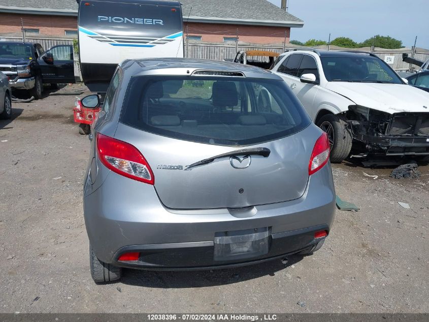 2011 Mazda Mazda2 VIN: JM1DE1HY4B0114962 Lot: 12038396