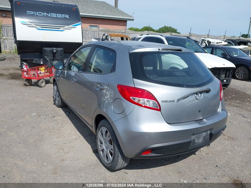 2011 Mazda Mazda2 VIN: JM1DE1HY4B0114962 Lot: 12038396