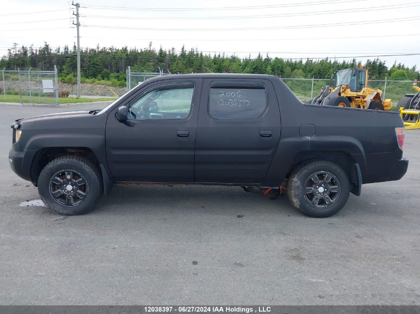 2006 Honda Ridgeline VIN: 2HJYK16556H001652 Lot: 12038397