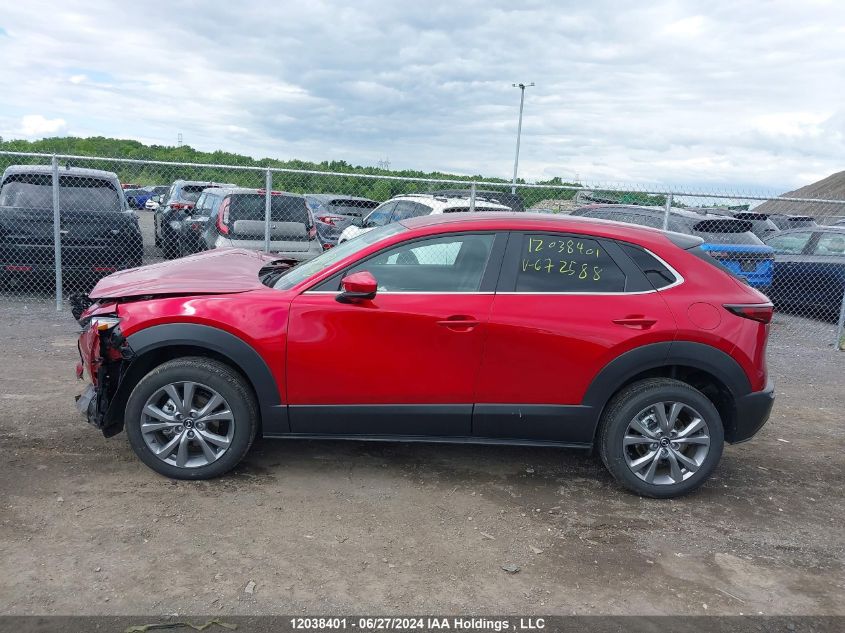 2024 Mazda Cx-30 VIN: 3MVDMBCM8RM672588 Lot: 12038401