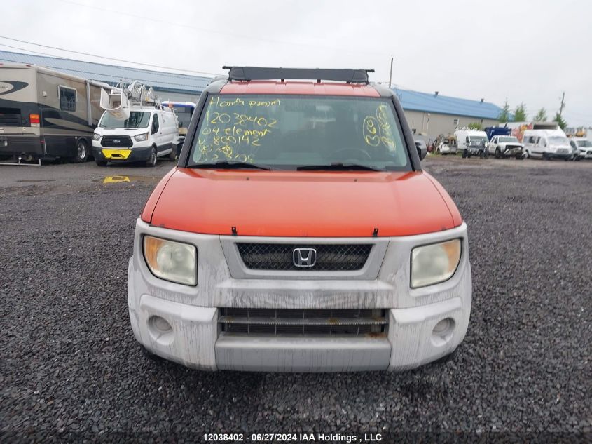 2004 Honda Element VIN: 5J6YH17564L800142 Lot: 12038402