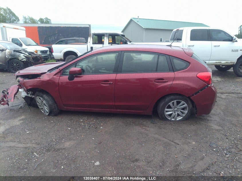 2016 Subaru Impreza VIN: JF1GPAB6XG8244080 Lot: 12038407