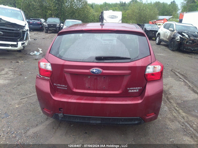 2016 Subaru Impreza VIN: JF1GPAB6XG8244080 Lot: 12038407