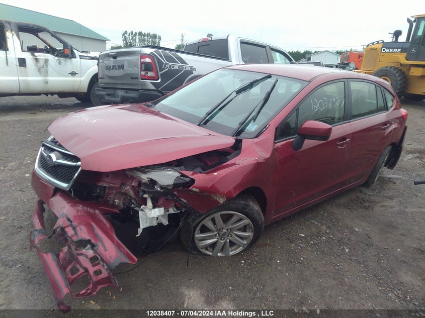 2016 Subaru Impreza VIN: JF1GPAB6XG8244080 Lot: 12038407
